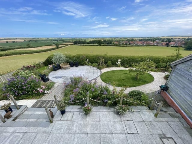 Beautiful views feature country and coast.