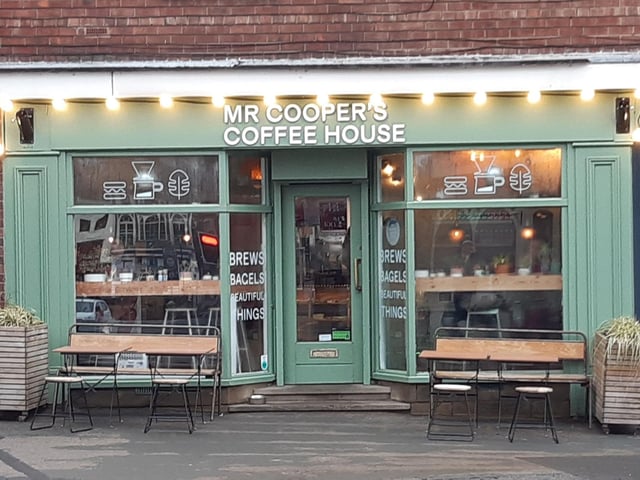 Mr Cooper's Coffee House is located on Church Street.