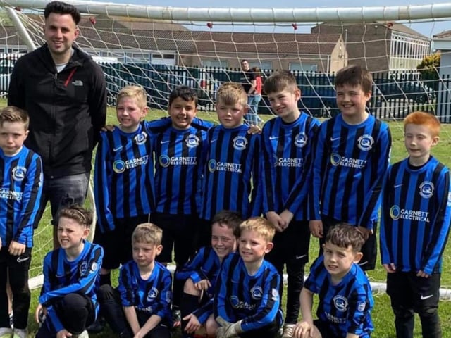 West Pier Puma's Under-9s.