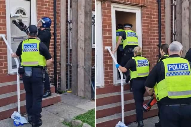 According to North Yorkshire Police, two have been arrested following drug warrant in Scarborough.