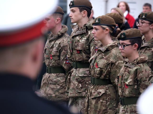Cadets reflect