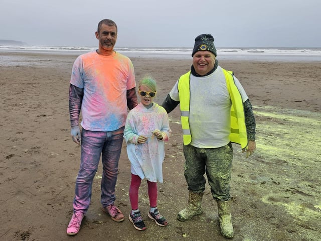 It was hard to tell if the stewards or the participants were more colourful