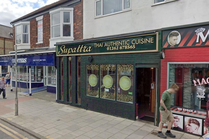 Supattra Thai Restaurant is located on Quay Road, Bridlington. One Tripadvisor review said "Fabulous Thai cuisine, we go as often as we can. There are some new dishes this year to try. Booking a must as very popular. Excellent staff and top notch food freshly cooked."