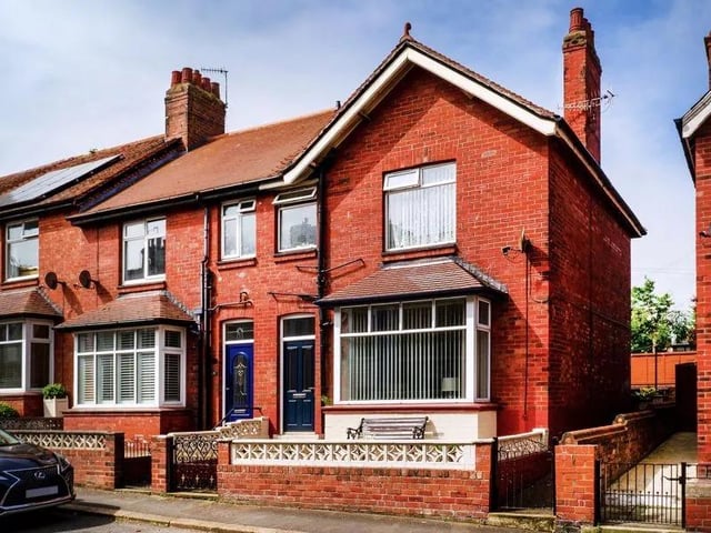 This three bedroom and one bathroom semi-detached home is for sale with Hendersons Estate Agents with a guide price of £249,950.