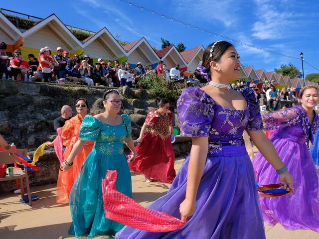 The Cultural Awareness Day was a brightly-coloured celebration of the hospital's diversity