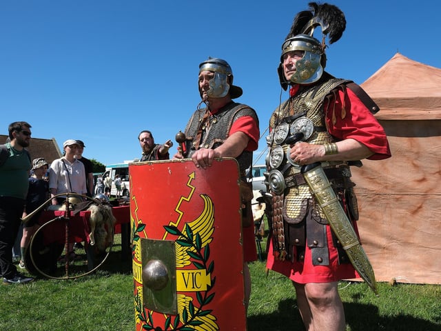 The Romans arrive!