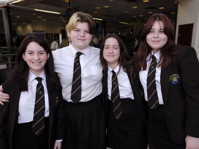Students from Caedmon ready to showcase their skills.
picture: Richard Ponter, 2307170g