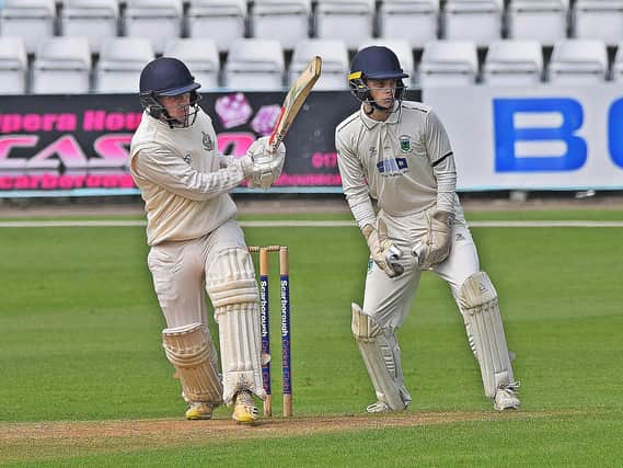 Skipper David Snowball led the way with the bat for Scarborough 2mds.