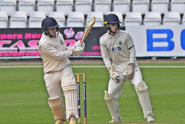 Skipper David Snowball led the way with the bat for Scarborough 2mds.