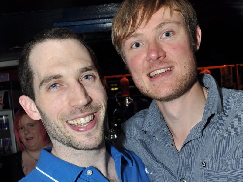 Owen and Mark having a top time!