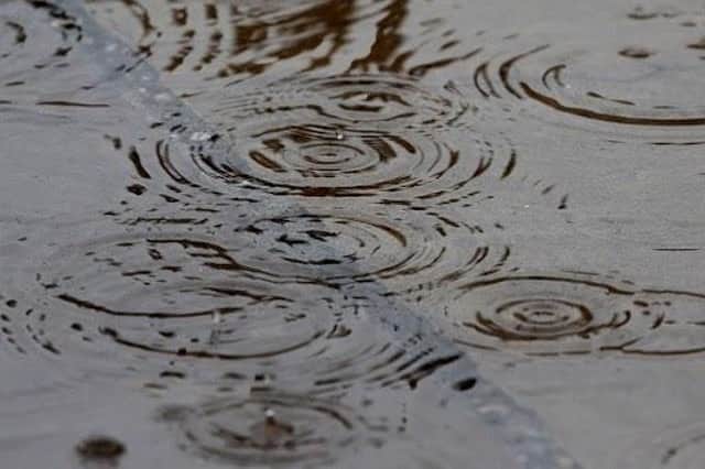 The rain weather warning is expected to last until Tuesday morning, according to the Yorkshire coast.