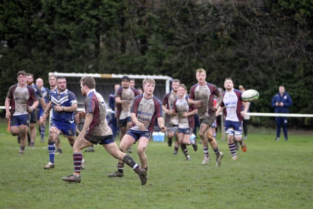The visiting team Scarborough lost out at Pontefract, who won the title thanks to the success