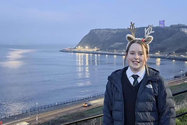 Lily is ready to serve up Christmas dinner to the people of Scarborough again