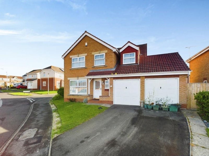 This five bedroom detached house is for sale with Hunters for £260,000.