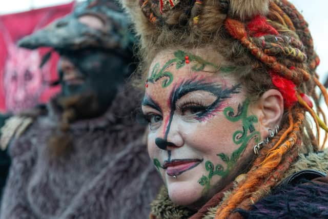 Visitors flock to the town to celebrate the Alpine tradition - Image: Bruce Rollinson