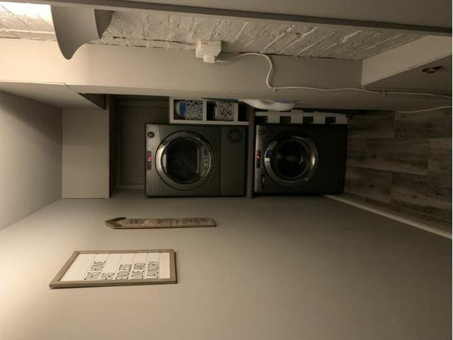A large and flexible utility space.