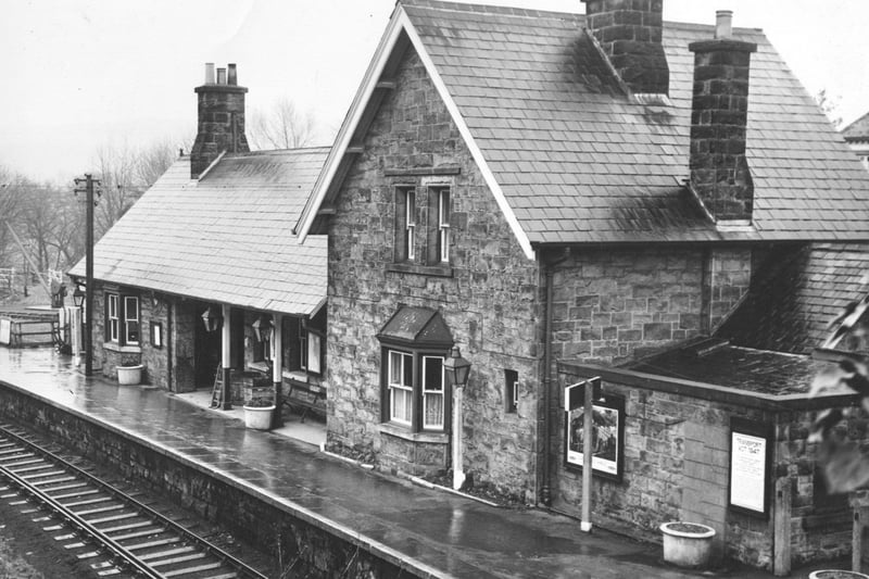 Scalby Station in 1950.