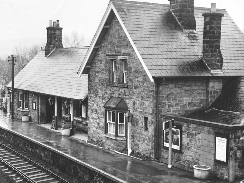 Scalby Station in 1950.