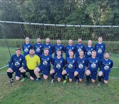 Wombleton Wanderers triumphed 6-1 at home to Whitby Fishermen's Society Academy to stay in the second division title race