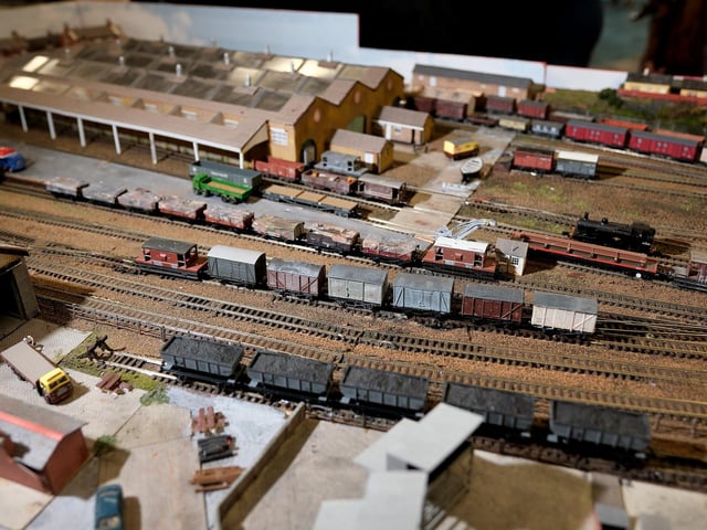 Perfect detail at the railway exhibition