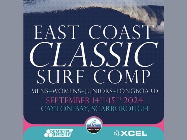 The Secret Spot East Coast Classic Surf Competition is set to take place from September 14 til 15. As part of their 35-year-old birthday celebrations, Secret Spot are stoked to announce that they  are bringing back the East Coast Classic Surf Comp this September! Back in the day this comp was a massive weekend for all East Coast Surfers- so after a 11-year absence they are making sure this is a comeback to remember. Product demos (Firewire, Rip Curl, Channel Islands), live music, a surf jumble, food stalls and saunas are all in the mix ensuring the event lives up to its 'Classic' namesake. Taking place over the 14th and 15th (with back-up dates of the 28th and 29th to double chances on the surf front!!) they will be running divisions for Men, Women, Longboards and Kids (U16) with everything taking place over at Cayton Bay.
