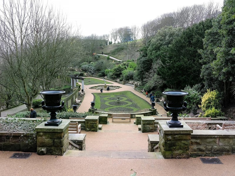 South Cliff Gardens and the Italian Gardens. Photo: Richard Ponter