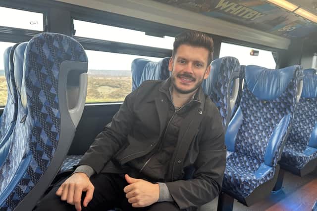 Coun Keane Duncan is campaigning to keep the £2 bus fare cap in place in North Yorkshire
