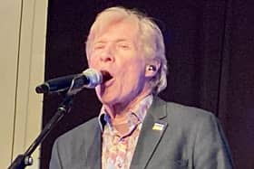 Legendary 60s singer Paul Jones on stage at the Whitby Pavilion in September 2024