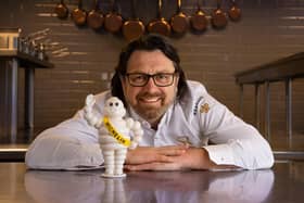 Pictured: Michelin-star chef Shaun Rankin