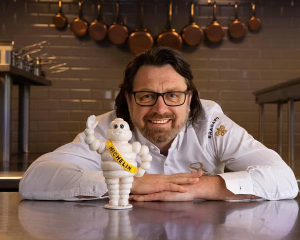 Pictured: Michelin-star chef Shaun Rankin