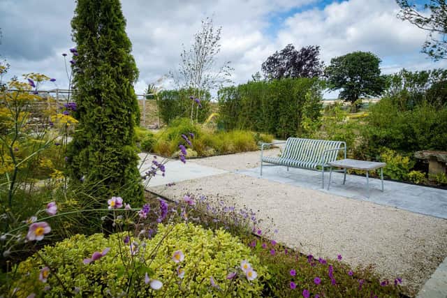 Thomas Clarke's garden design will appear at the Chelsea Flower Show before being returned to the retreat