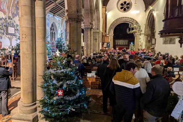 The Christmas Tree Festival at All Saints Church