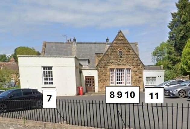 Proposed window replacements at St Laurence Church Hall , Church Hill, Scalby.
