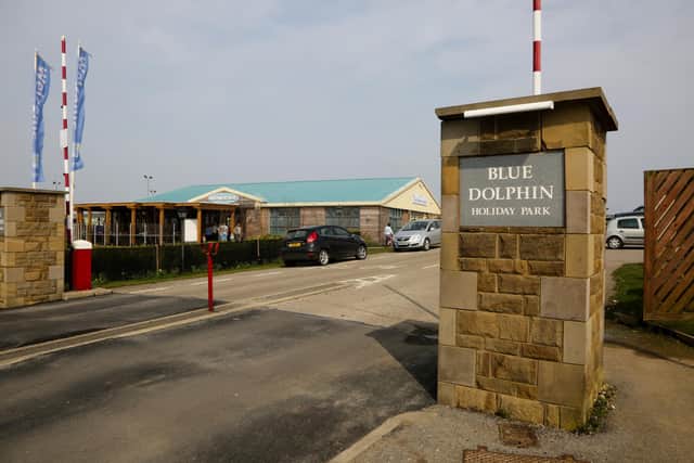 Blue Dolphin Holiday Park in Filey. Photo: SWNS