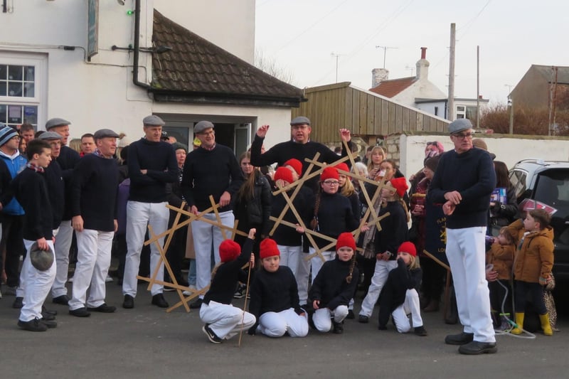 Flamborough Junior and Senior Longsword teams took part in their annual Boxing Day performances as well.