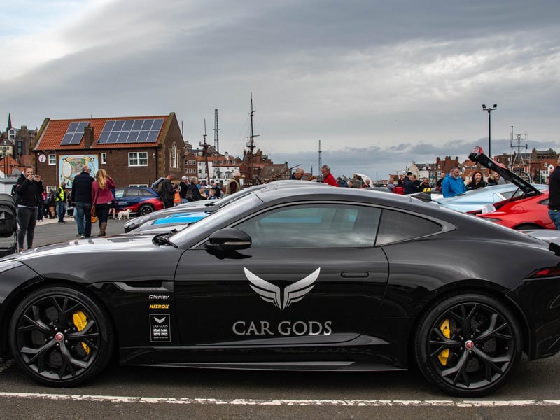 People take a look round the motors in Whitby Marina car park.
picture: Deborah McCarthy