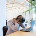 You should keep monitoring your posture when sitting at the screen. Photo: StockAdobe