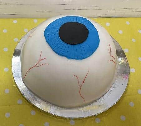 A special cake was made to celebrate the occasion by one of the department's consultants.