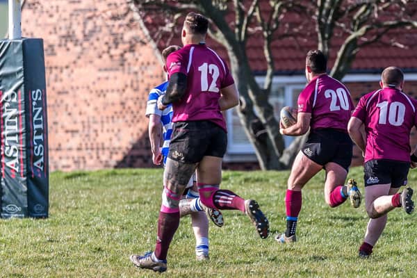 George Reeves scored two tries in the home win against Barnard Castle
