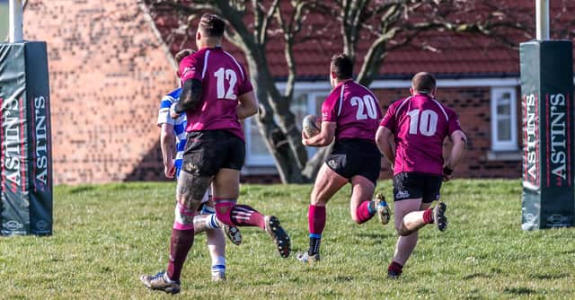 George Reeves scored two tries in the home win against Barnard Castle