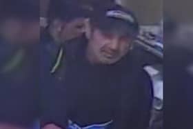 North Yorkshire Police would like to speak to him following the theft of a handbag at The Grand Hotel in Scarborough in July.