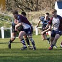Visitors Scarborough RUFC earned second spot with superb final-day 33-26 win at Bradford Salem. Photo by Charlie Hopper