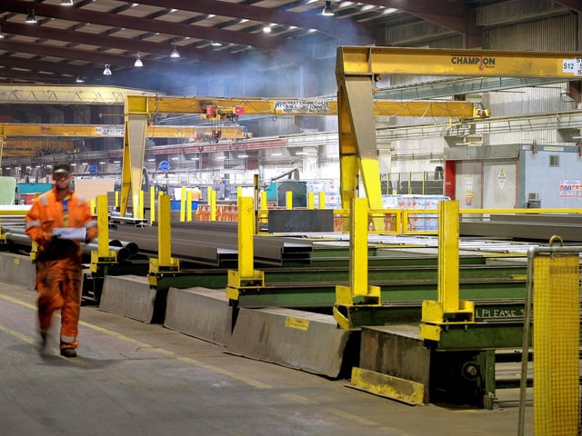 Severfield's core business is with structural steel, however they do work with metal based products as seen with their Severstor and Rotoflo.