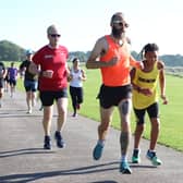 Action from Saturday's Sewerby parkrun.