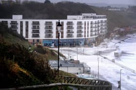 Storm Babet has caused Headlands School in Bridlington to close. Photo: Richard Ponter.