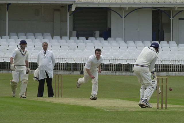 Do you recognise the Scarborough bowler in action against Driffield?