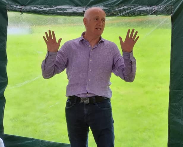Author Terry Deary.