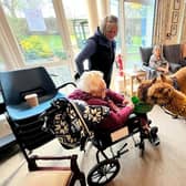 The animals, especially the Alpacas were very popular with residents at MHA Priceholme