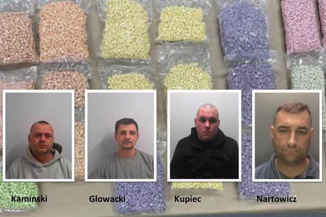 The four men were jailed for more than 20 years