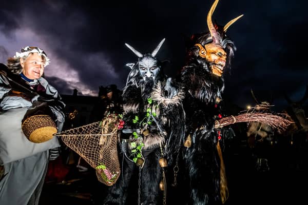 The Whitby Krampus Run 2022.